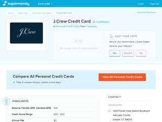 
                            6. J.Crew Credit Card Reviews (Dec. 2019) | Personal Credit ...