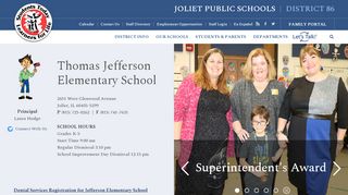 
                            7. Jefferson - Our Schools | Joliet School District 86 - Joliet 86 First Class Portal