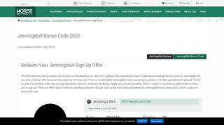 
                            7. Jenningsbet Promo Code 2020 » Get your sign up offer today! - Jenningsbet Sign Up Offer