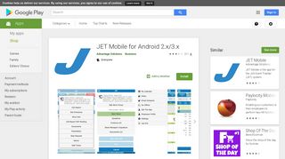 
                            4. JET Mobile for Android 2.x/3.x - Apps on Google Play - Jet Job Event Tracker Login