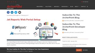 
                            3. Jet Reports Web Portal Setup | ArcherPoint, Inc. - Jet Web Portal
