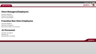 
                            5. Jiffy Lube University > Login Instructions - Jiffy Lube Employee Portal