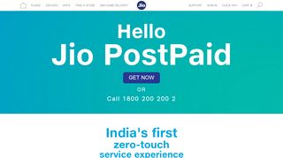 
                            6. Jio Postpaid - Explore Postpaid Offers & Services - Reliance Mobile Bill Payment Online Portal