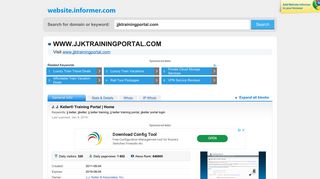 
jjktrainingportal.com at WI. J. J. Keller® Training Portal | Home  
