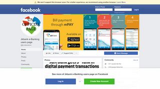 
                            5. Jkbank e-Banking users page - Home | Facebook - Jkbankonline Login