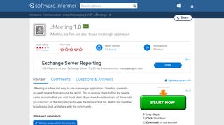 JMeeting 1.0 Download (Free) - JMeeting.exe - Jmeeting Sign In