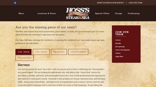 
                            4. Job Openings | Hoss's Steak & Seahouse - Hoss's Employee Portal