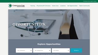 
                            1. Job Opportunities | Christiana Care - Christiana Care Jobs Portal