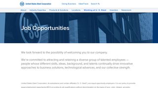 
                            6. Job Opportunities | United States Steel Corporation - Uss Oracle Login