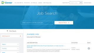 
                            2. Job Search - Cerner Careers - Cerner Job Portal