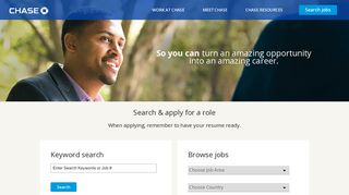 Jobs and Careers at Chase