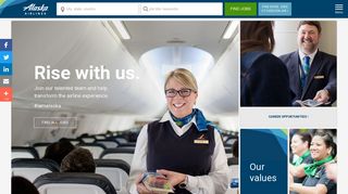 
Jobs at Alaska Airlines & Horizon Air  
