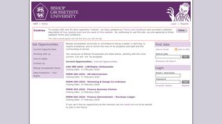 
                            7. Jobs at Bishop Grosseteste University - Bgu Staff Portal