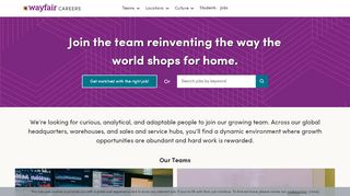
                            4. Jobs at Wayfair : Join us in reinventing the way the world ... - Wayfair Employee Portal