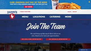 
                            3. Jobs & Careers - Join The Team | Zaxby's - Team Zaxby's Portal