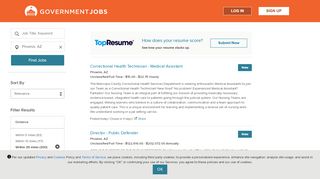 
                            6. jobs in Phoenix, AZ within 25 miles - Government Jobs - Az State Jobs Portal
