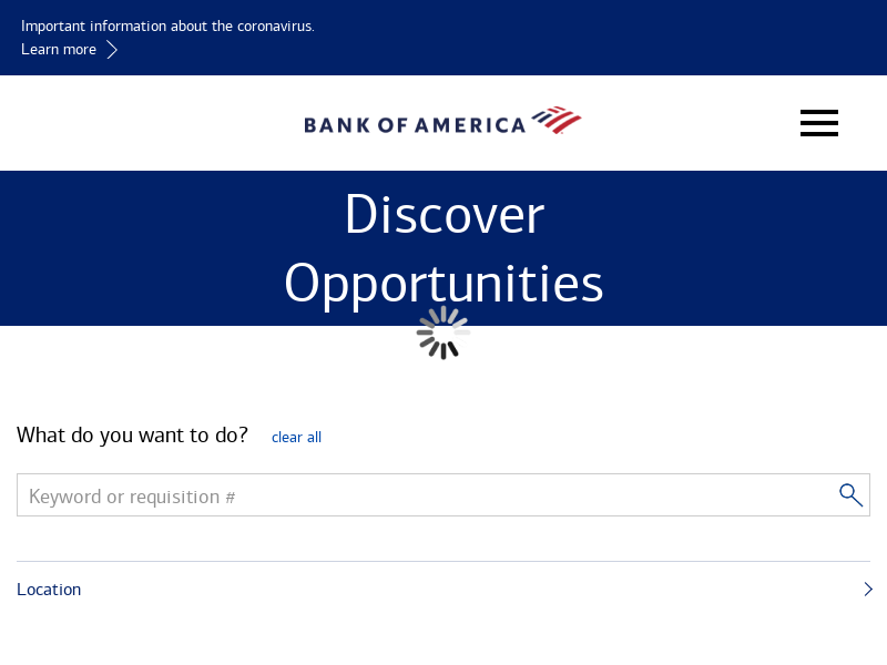 
                            3. Jobs in United States | Bank of America Careers