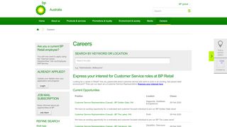 Jobs - Recent Jobs - Bp Retail Careers Portal