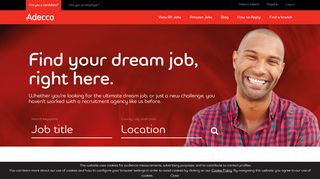 Jobs Recruitment and Employment Agency | Adecco UK - Adecco Timesheet Portal