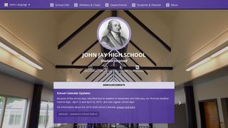 
                            5. John Jay High School: Home - Echalk Com Portal