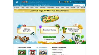 
                            2. Join Club Pogo - Pogo.com