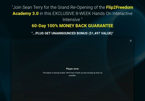 
JOIN FLIP2FREEDOM ACADEMY  
