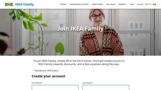 
Join – IKEA Canada - IKEA Family  
