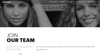 
                            2. Join Our Team | Ardene Corporate - Ardene Portal