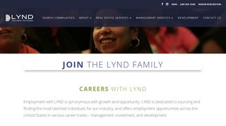 
                            3. Join Our Team | LYND - Lynd Company Resident Portal