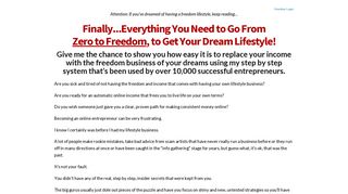 
Join the Freedom Club - Internet Business Mastery
