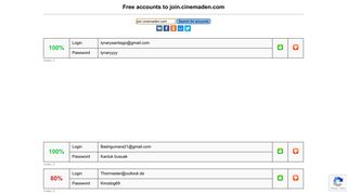 
                            2. join.cinemaden.com - free accounts, logins and passwords - Cinemaden Portal