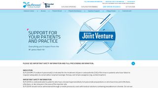 
                            3. Joint Venture Resources – EUFLEXXA for Healthcare Providers - Euflexxa Solution Center Portal