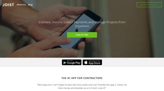 
                            6. Joist | Contractor Estimate, Invoice, and Payments App - Joist App Sign In