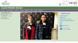 
                            2. Jouett Middle School Home - Albemarle County Public Schools - Jack Jouett Middle School Parent Portal
