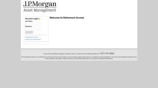 JP Morgan > Account login
