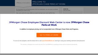 
JPMorgan Chase Perks at Work
