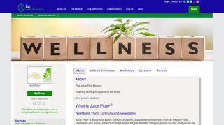 
Juice Plus+ | Wellness Provider - IAB Health Productions, LLC  
