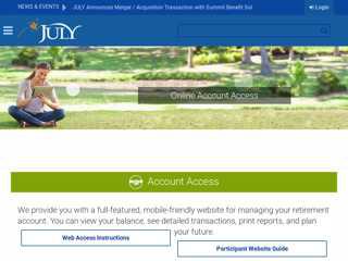 JULY – Account Access - July Business Services