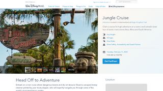 Jungle Cruise | Magic Kingdom Attractions | Walt Disney ... - Www Junglemagic In Passport Login