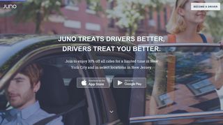 
                            2. Juno: A better way to ride - Juno Driver Sign Up