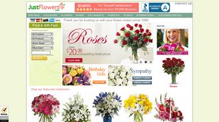 
Just Flowers: Flower Delivery - Send Flowers  
