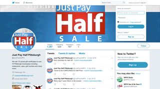 
                            8. Just Pay Half Pittsburgh (@JustPayHalfPA) | Twitter - Wpxi Just Pay Half Portal