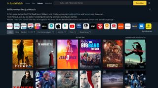 JustWatch - Die Streaming Suchmaschine für Filme und Serien - Streaming Portale Liste