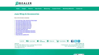 
                            2. Juzo Wrap & Accessories | Dealer Toolbox - Juzo Dealer Portal