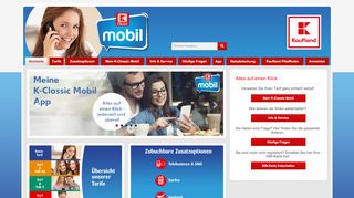 K-Classic Mobil – günstige Prepaid Tarife für Ihr Handy und ... - K Classic Mobil Portal