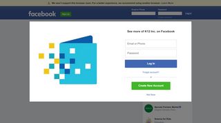 K12 Inc. - Facebook - K12 Kmail Portal