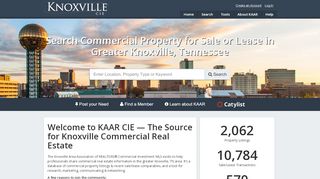 
KAAR CIE: Knoxville Commercial Real Estate powered by ...

