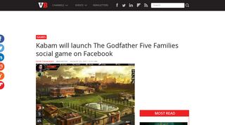 
                            2. Kabam will launch The Godfather Five Families social game ... - Wonderhill Games Godfather Portal