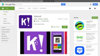 
Kahoot! - Apps on Google Play
