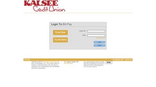 
                            6. KALSEE Credit Union - It's Me 247 Bill Pay